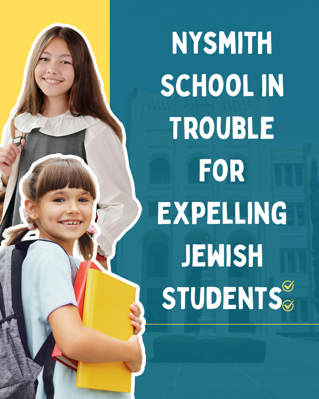 Nysmith School in Trouble for Expelling Jewish Students